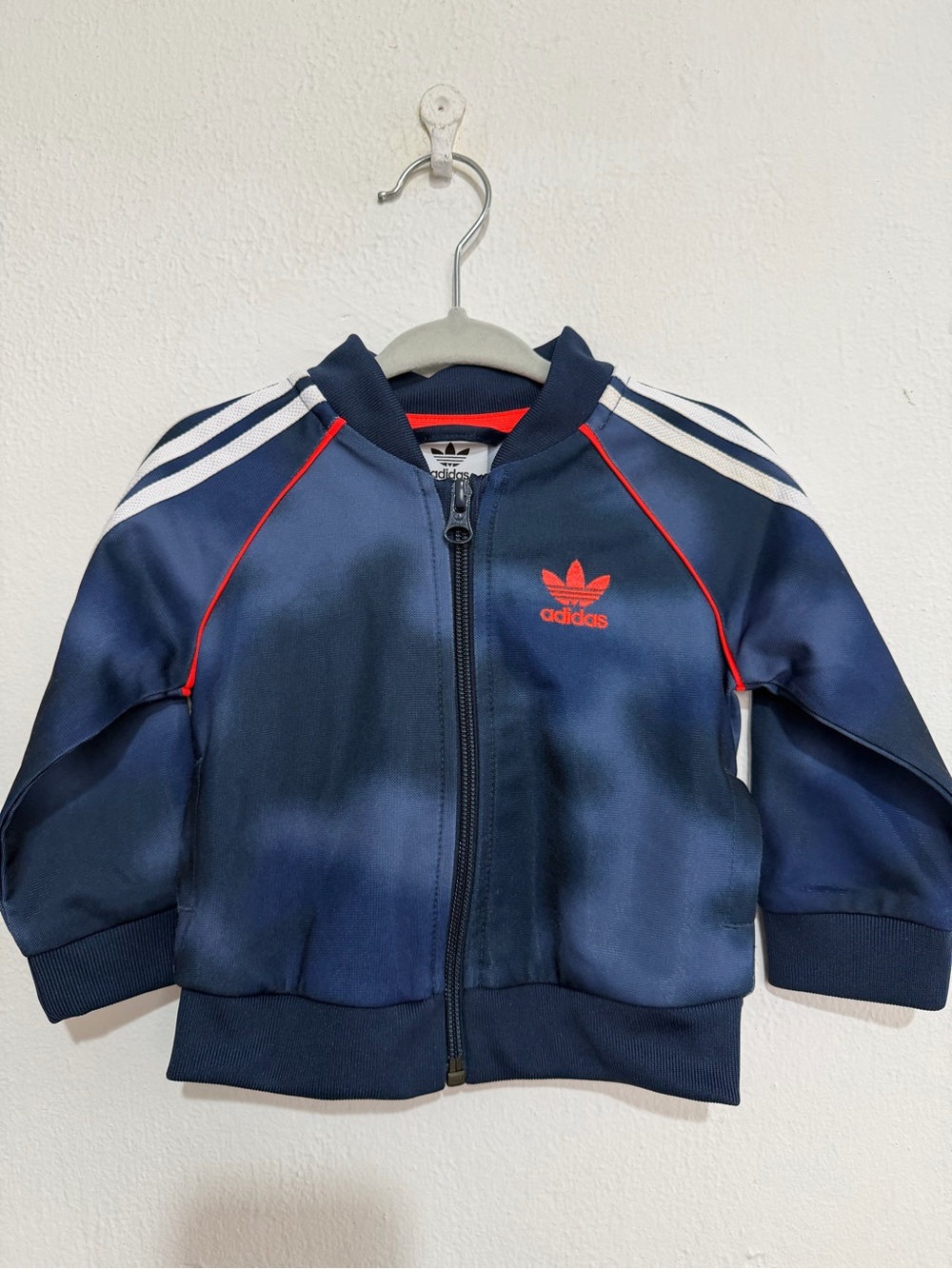 adidas Navy Jacket with Red details